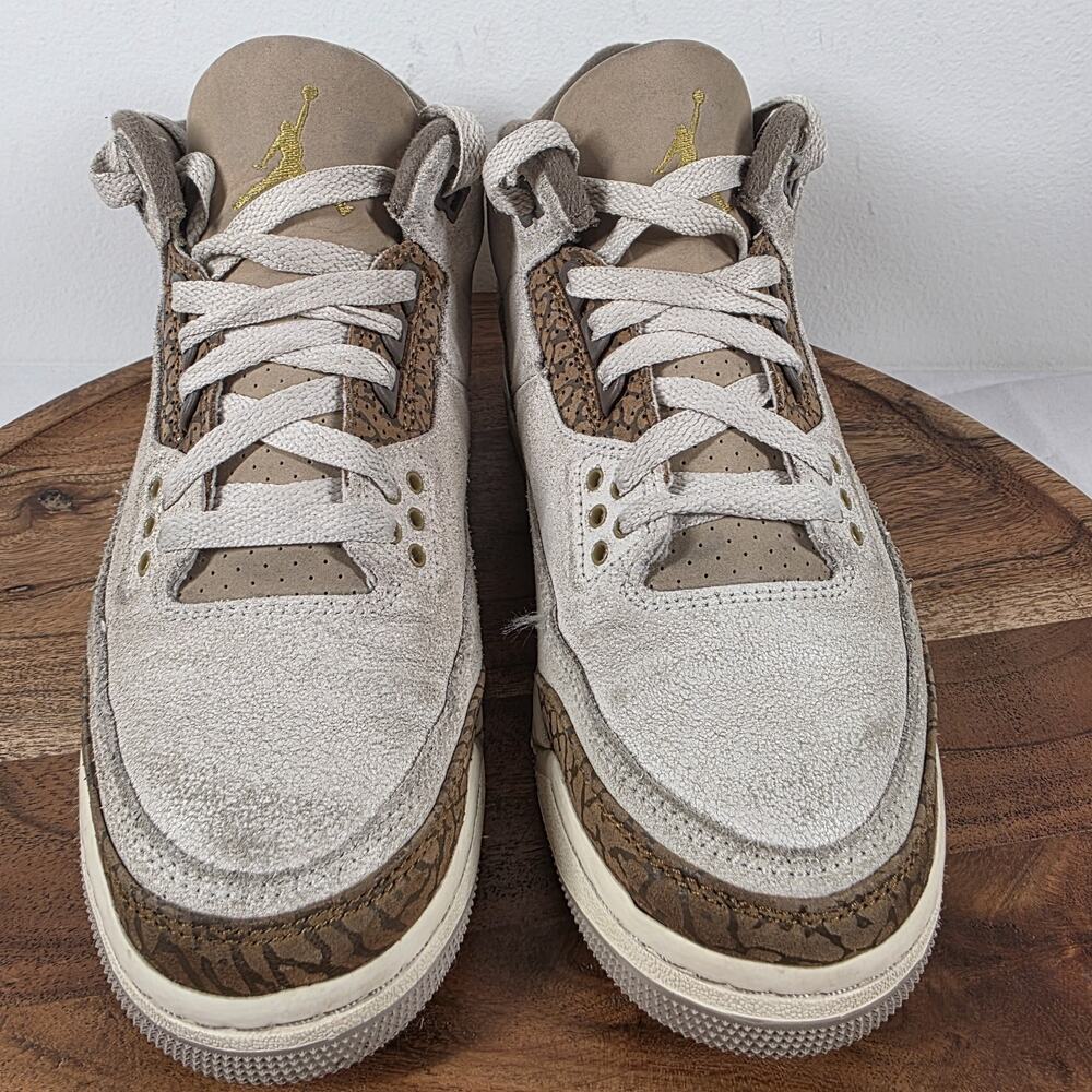 Jordan 3 Retro Low Palomino Womens Brown White Size 7.5 Shoes Sneakers - Picture 4 of 13